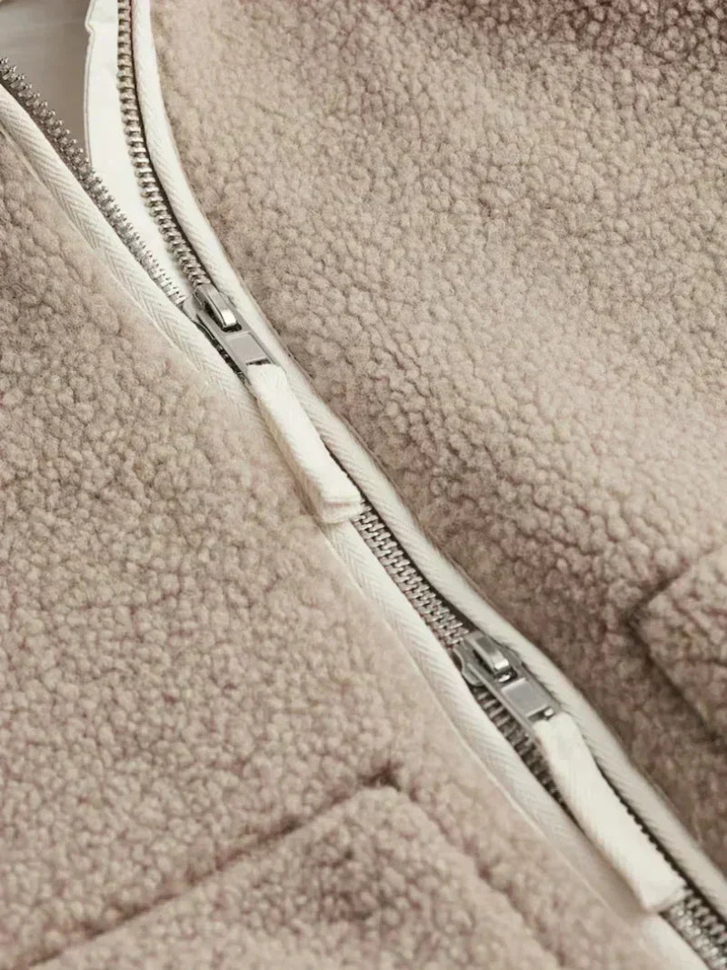 Marguerite high neck oversized coat – image 2