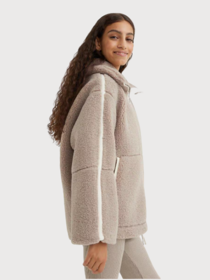 Marguerite high neck oversized coat – image 8