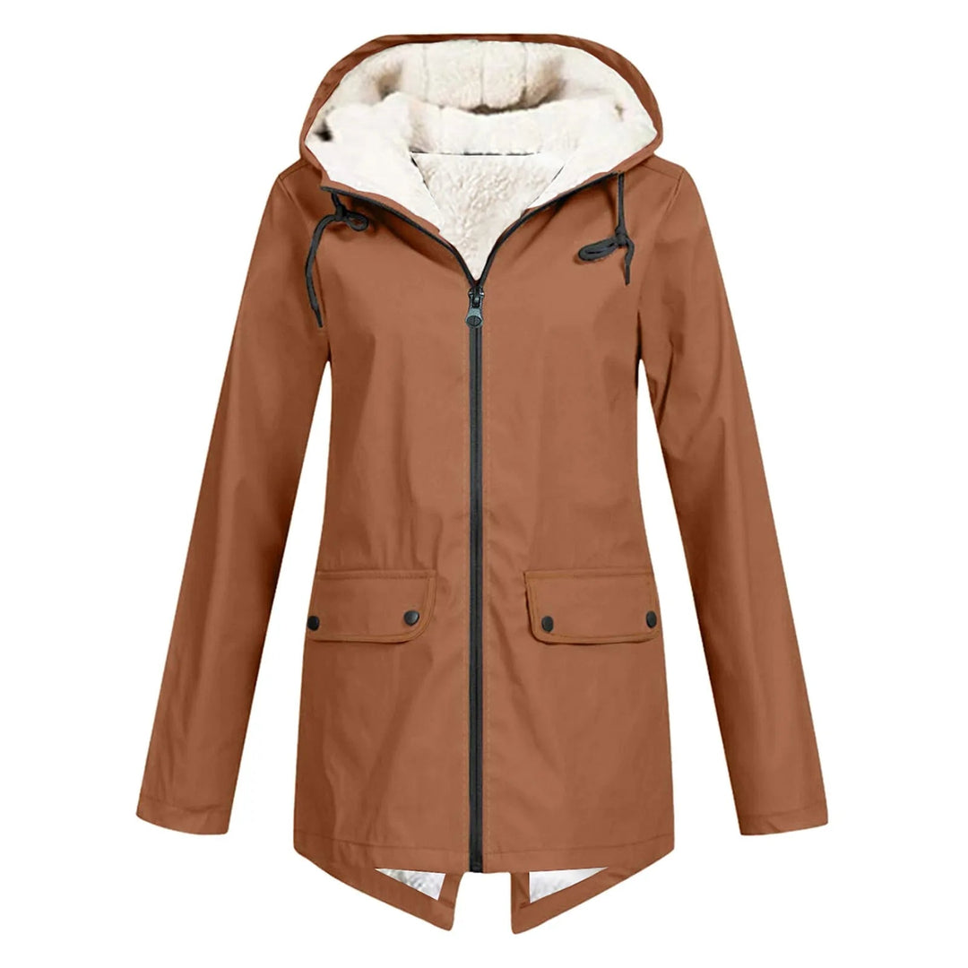 Everly hooded oversized coat