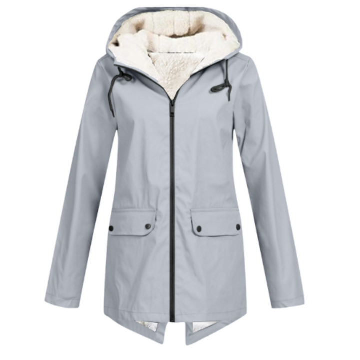 Everly hooded oversized coat – image 2