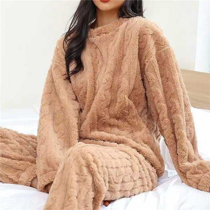 Sofia | Elegant Fleece Pyjama Set