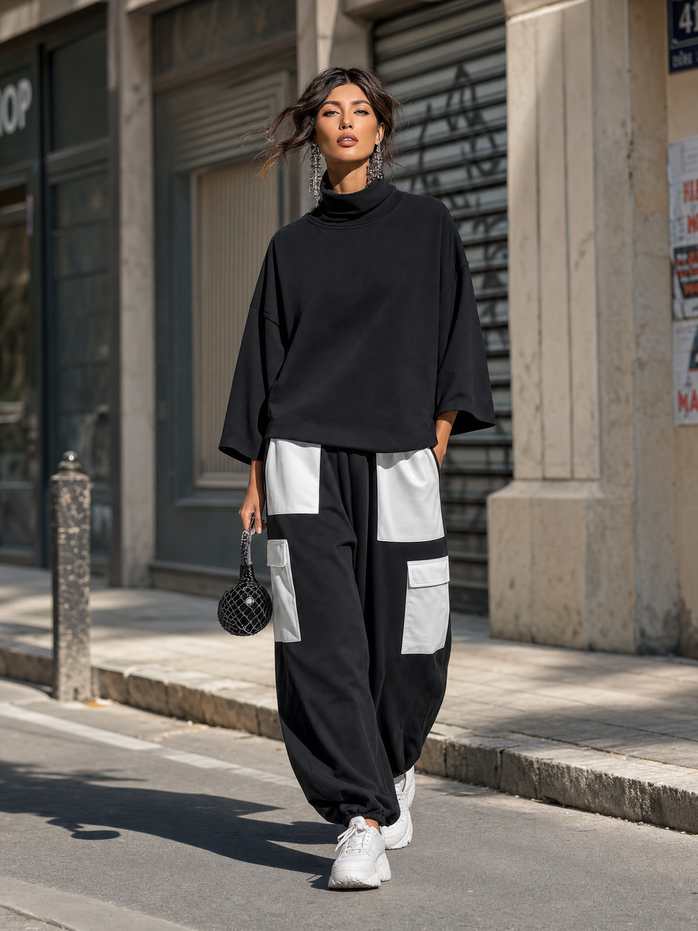 Pia sweatshirt detail