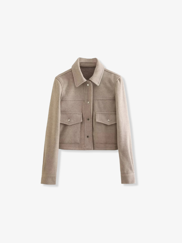 Vivienne draped sleek coat – image 6