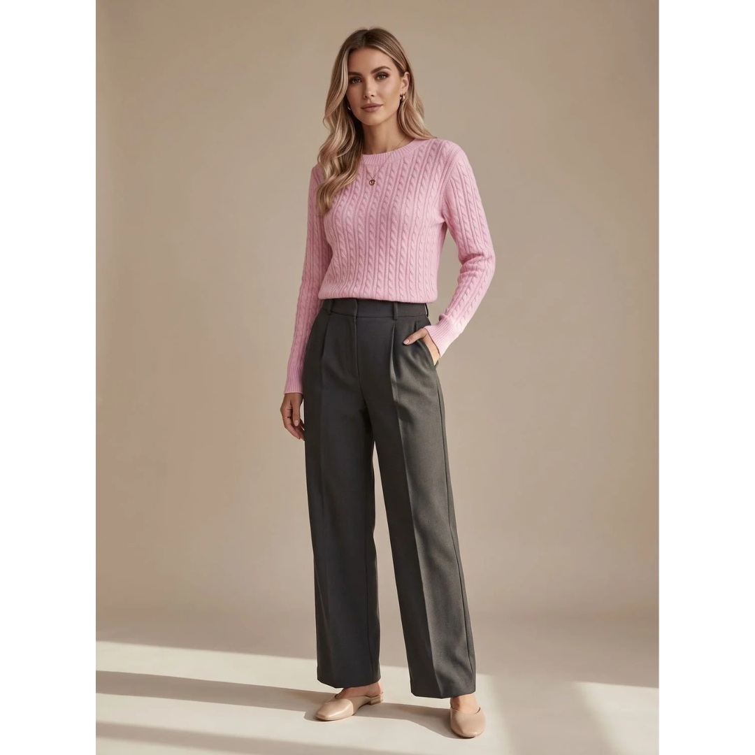 Giada textured knit jumper