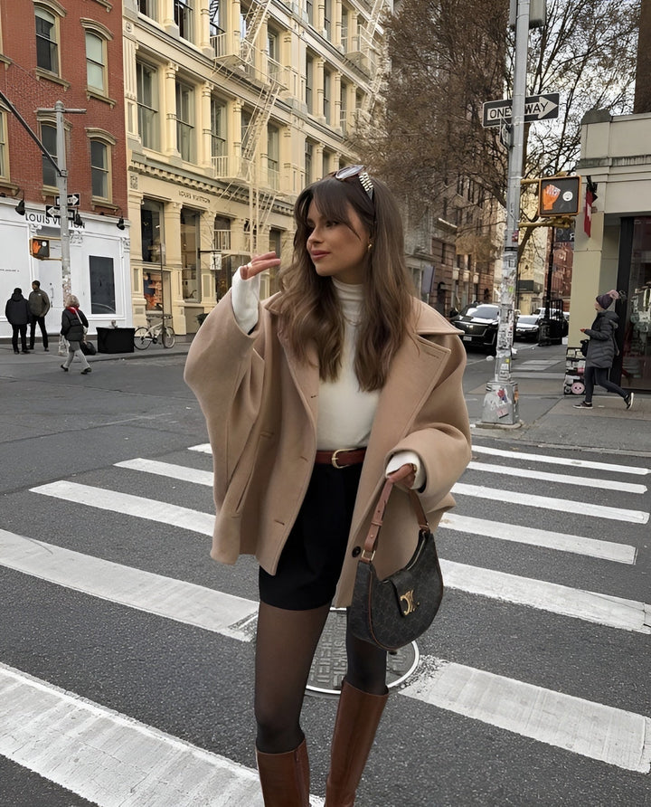 Agathe double breasted tailored coat – image 3