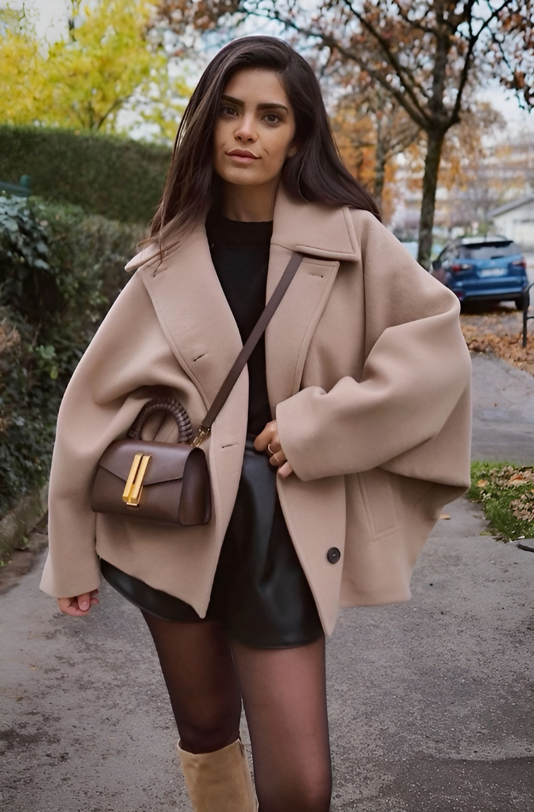 Agathe double breasted tailored coat – image 5