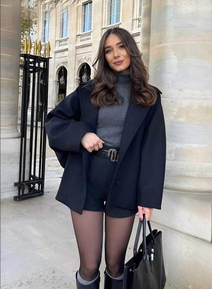 Agathe double breasted tailored coat – image 8