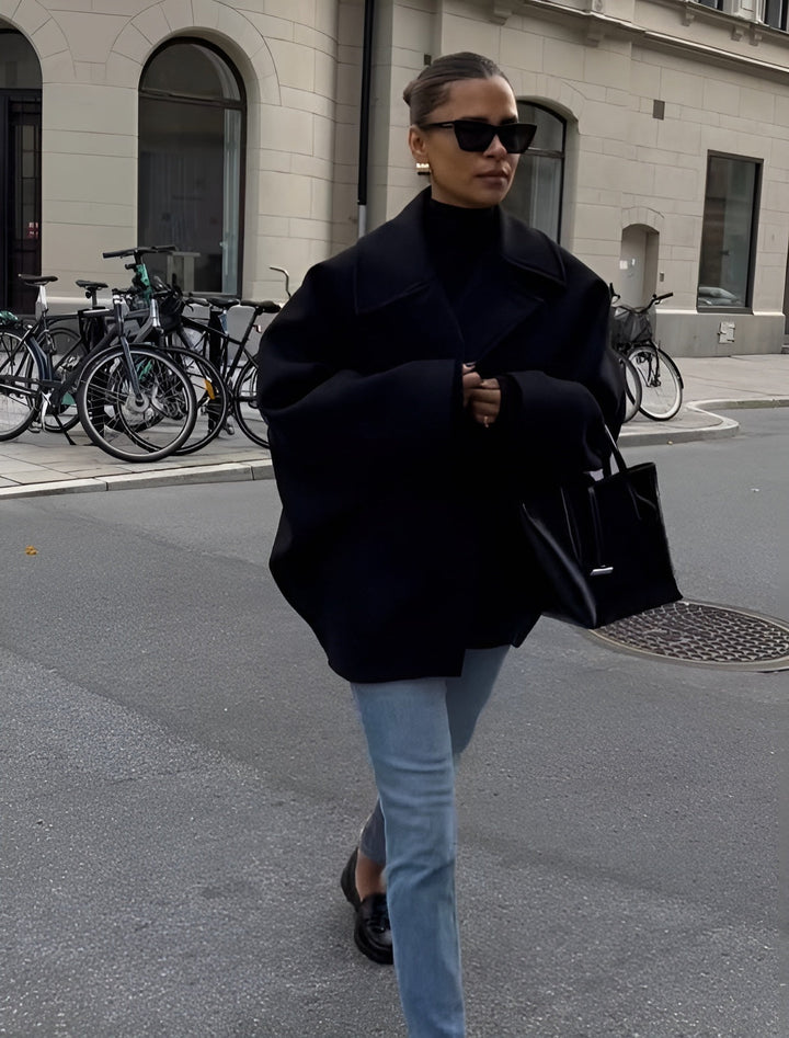 Agathe double breasted tailored coat – image 9