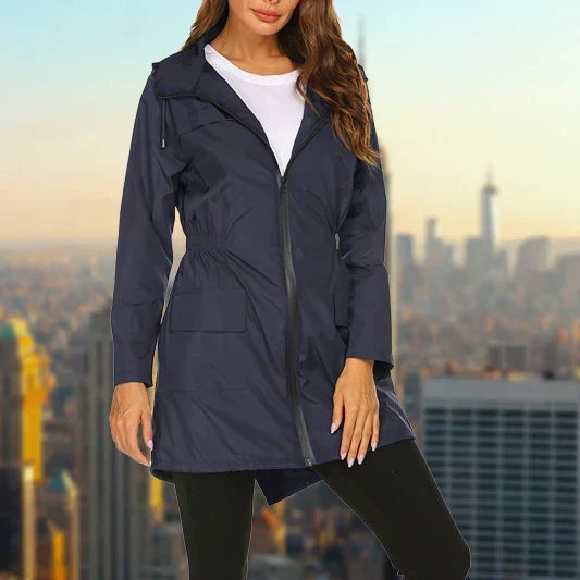 Greer hooded modern coat – image 10