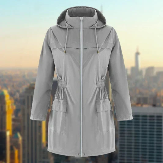 Greer hooded modern coat – image 5