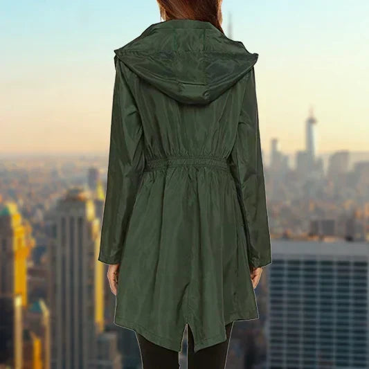 Greer hooded modern coat – image 6