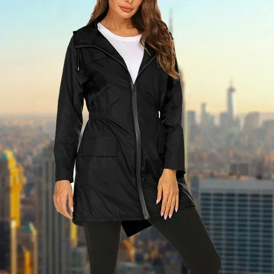 Greer hooded modern coat – image 7