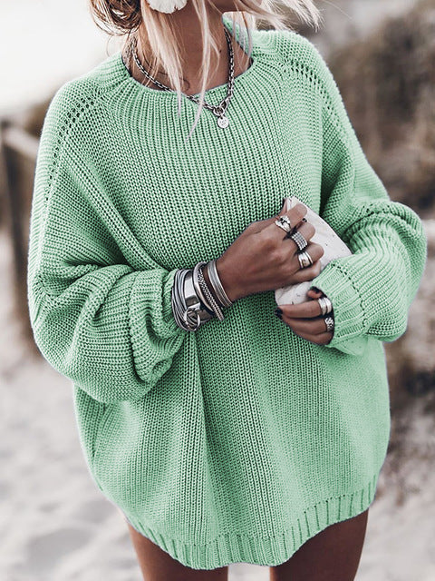 Winifred oversized balloon sleeve knit jumper – image 6