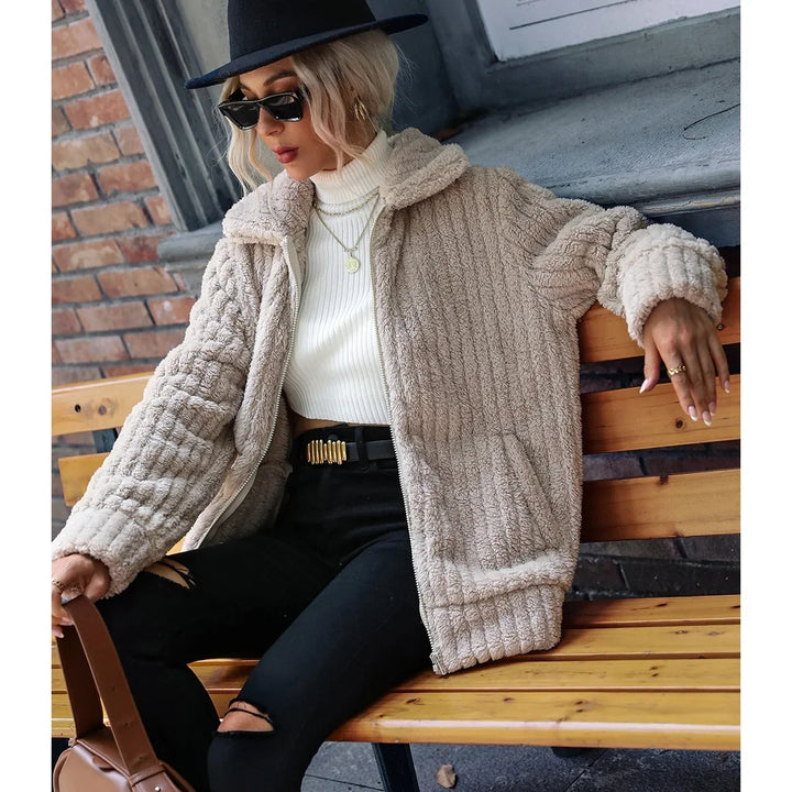 Margaux oversized heritage coat – image 8