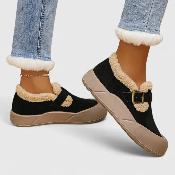 Posy | Elegant Fleece Lined Clog Slippers