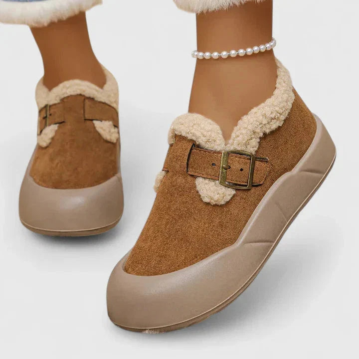 Posy | Elegant Fleece Lined Clog Slippers