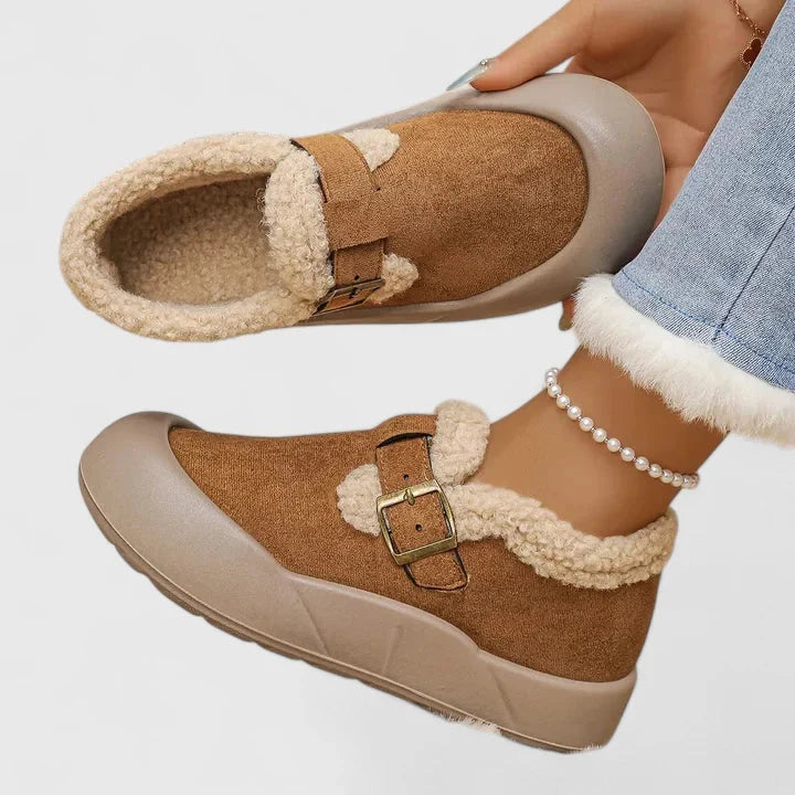 Posy | Elegant Fleece Lined Clog Slippers
