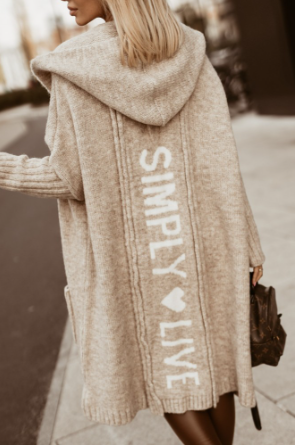 Penny oversized coat with full sleeves – image 6