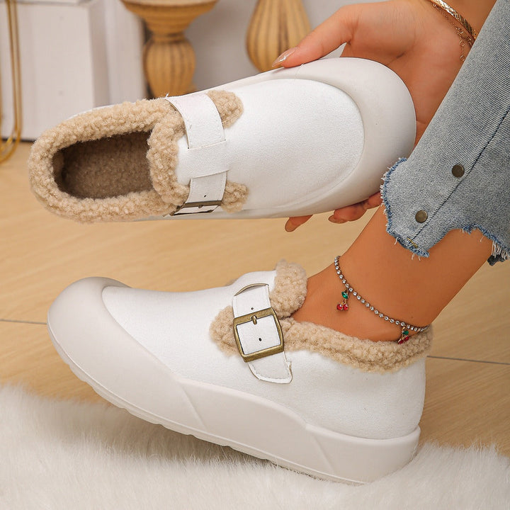 Posy | Elegant Fleece Lined Clog Slippers