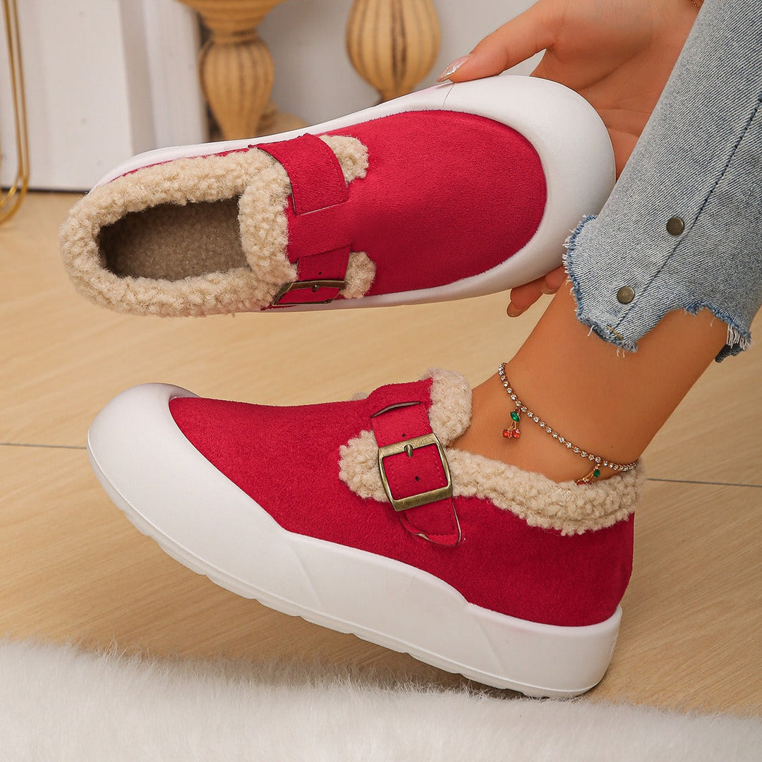 Posy | Elegant Fleece Lined Clog Slippers