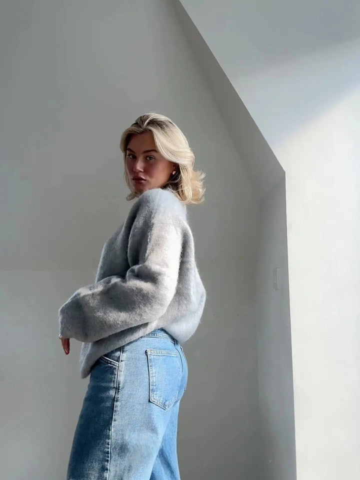 Ottoline | Elegant Crew Neck Knit Jumper