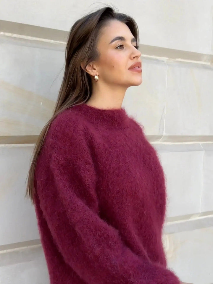 Ottoline | Elegant Crew Neck Knit Jumper