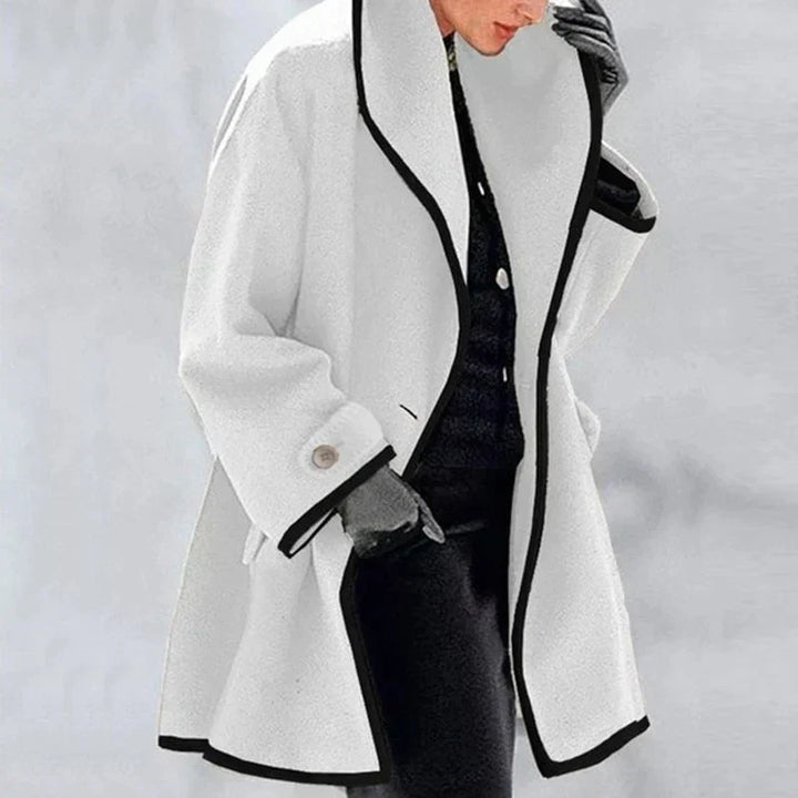 Mirella oversized longline trench coat