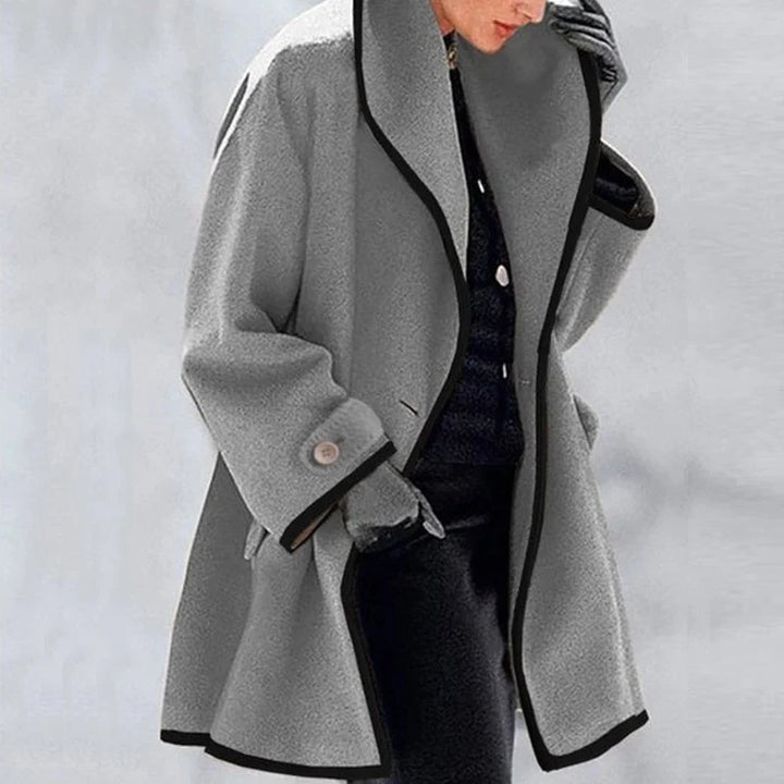 Mirella oversized longline trench coat – image 4