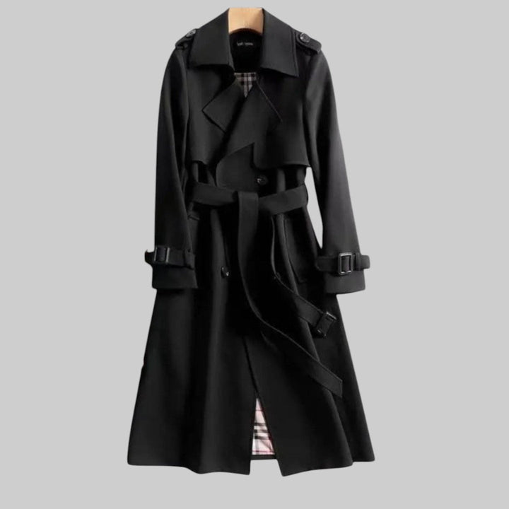 Tegwen longline double breasted trench coat – image 4