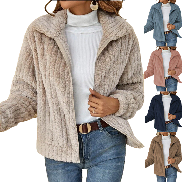 Jeanette hooded classic coat – image 7