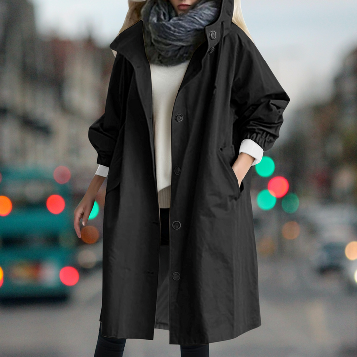 Cerys hooded heritage trench coat – image 4