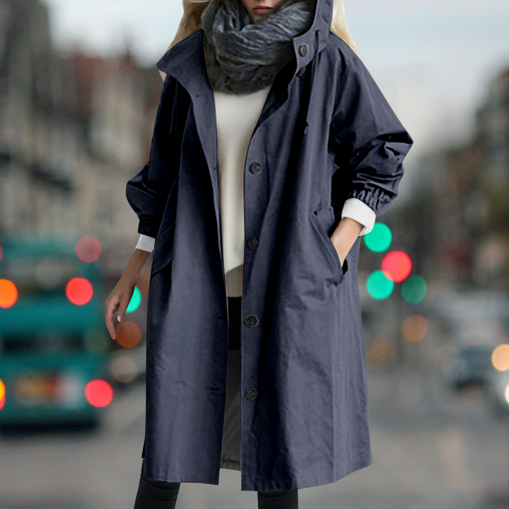 Cerys hooded heritage trench coat – image 6
