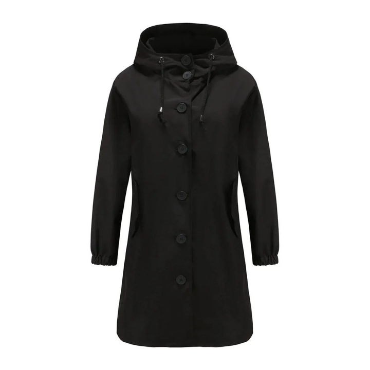 Maeve waterproof raincoat in navy