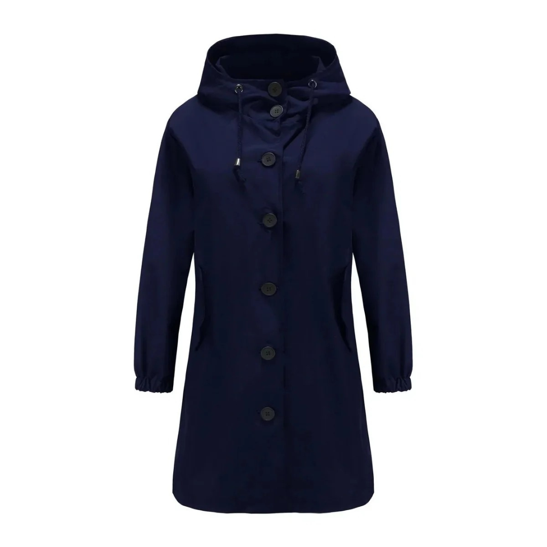 Maeve waterproof raincoat, pocket detail