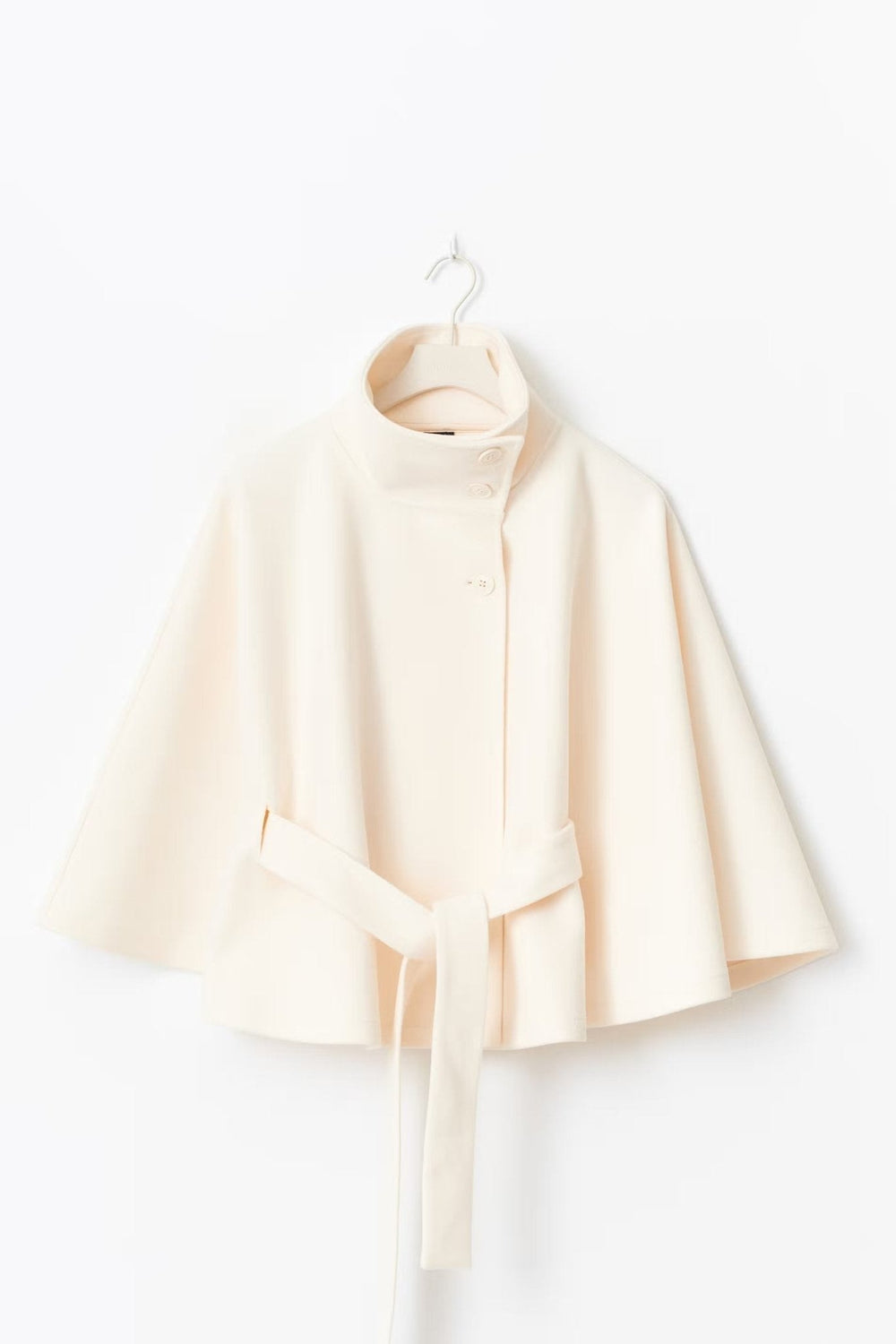 Delphine wrap blazer jacket in beige