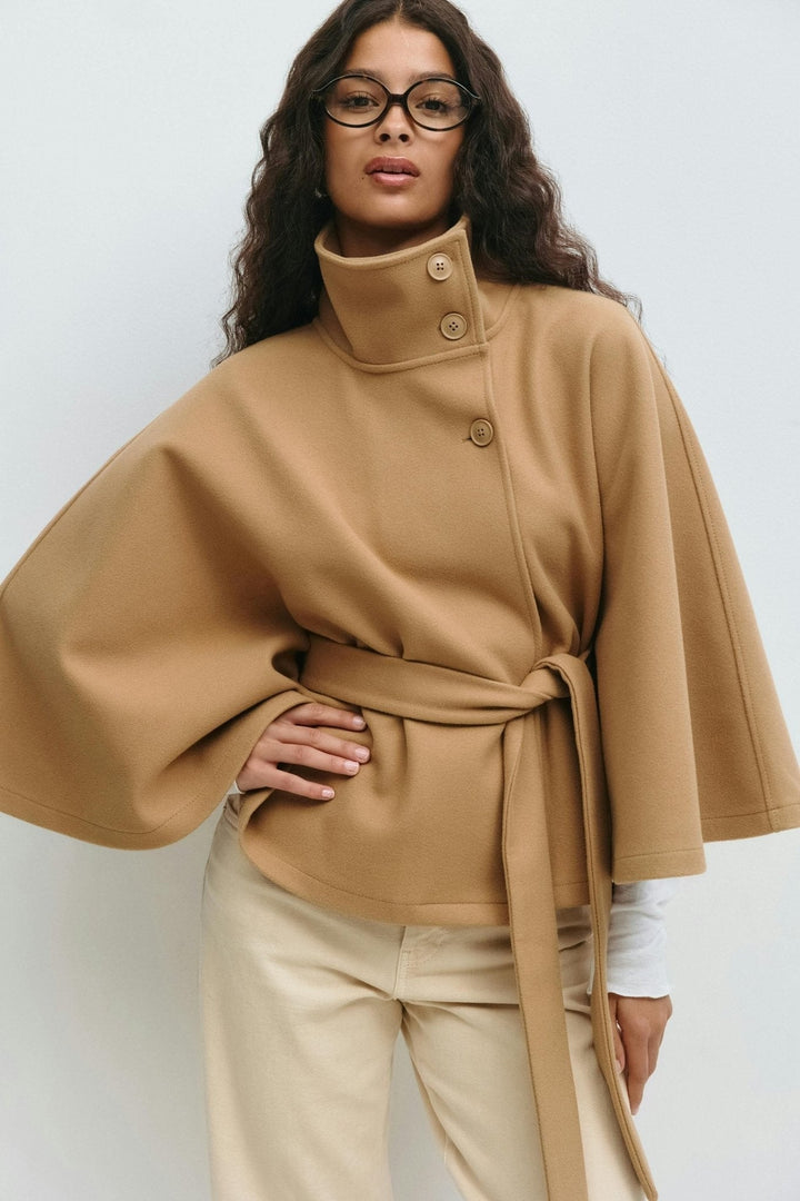 Delphine wrap blazer jacket, detail