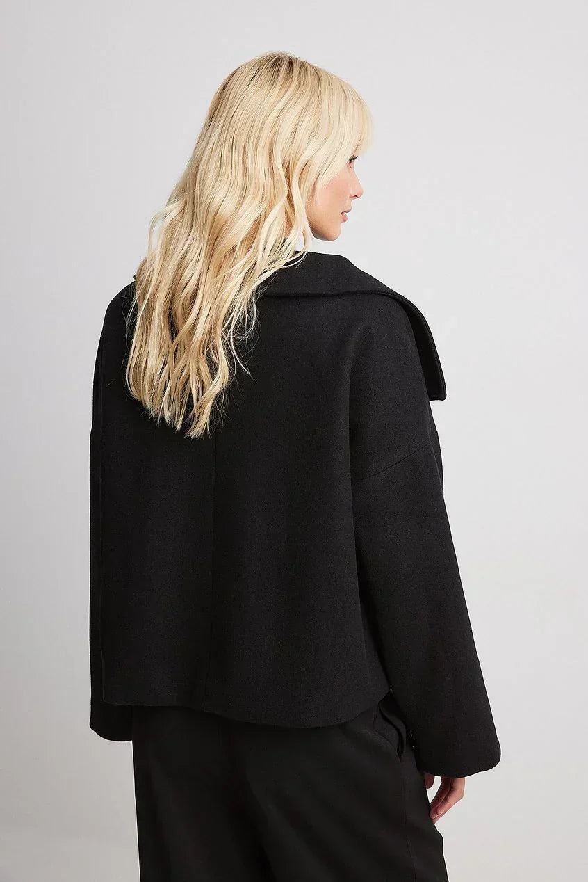 Romaine double breasted oversized coat – image 6