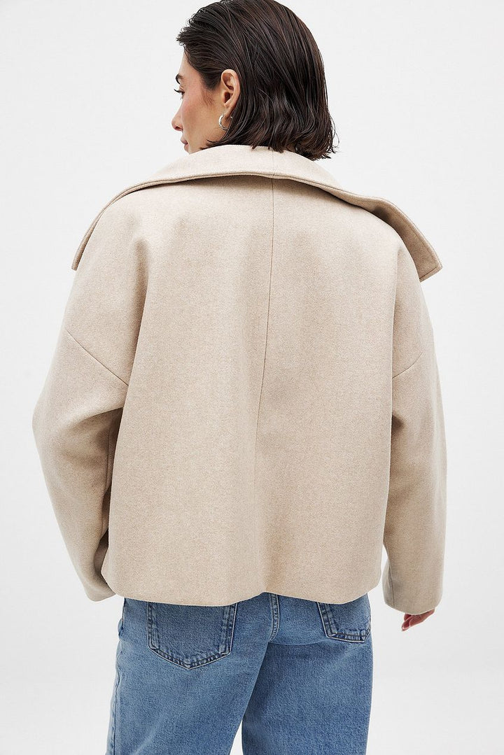 Romaine double breasted oversized coat – image 8
