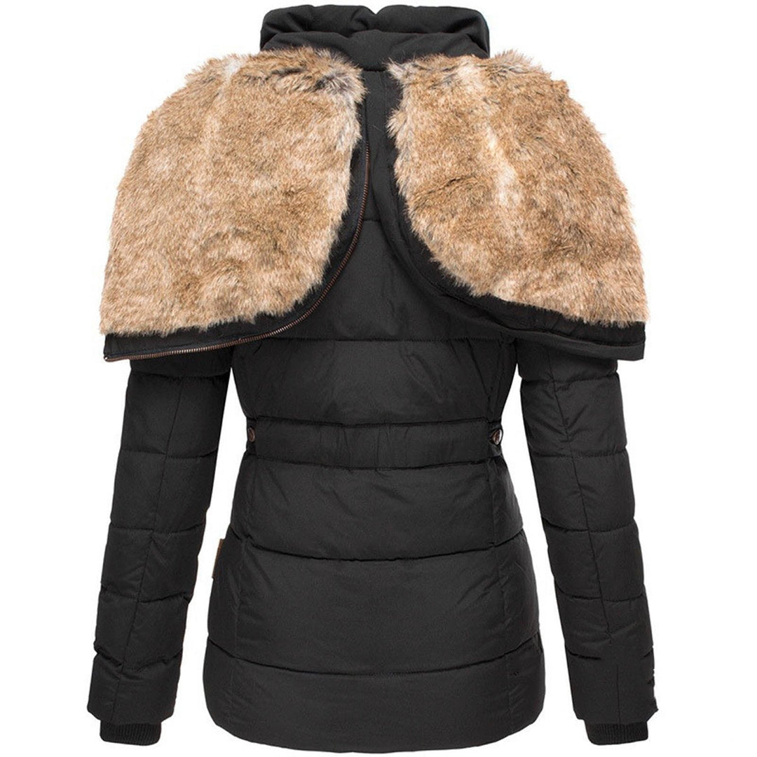 Iva winter jacket with faux fur lining – image 3