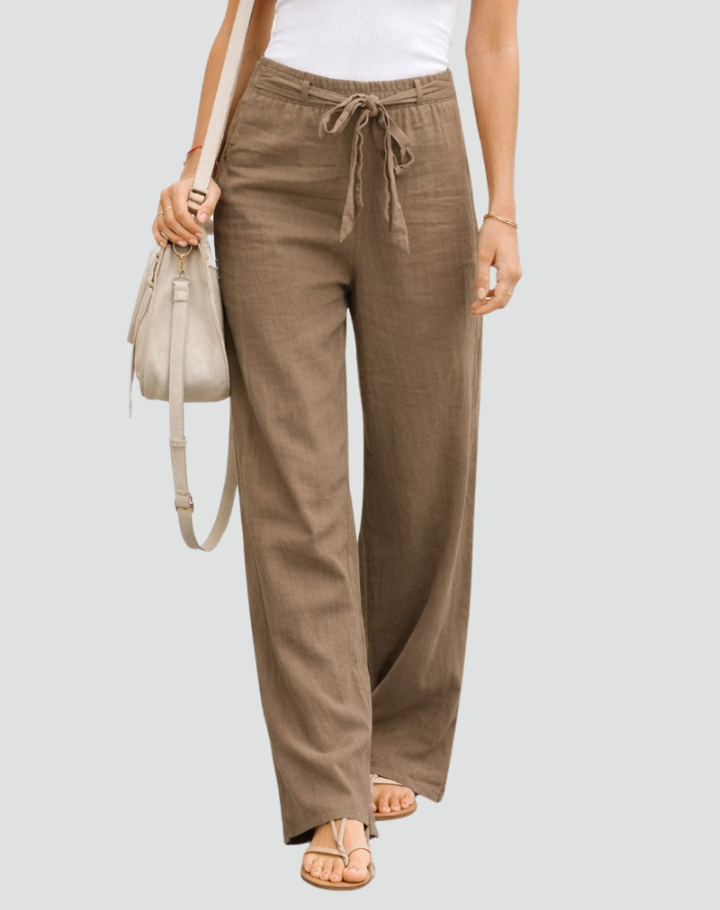 Cassia | Elegant Relaxed Wide Leg Trousers