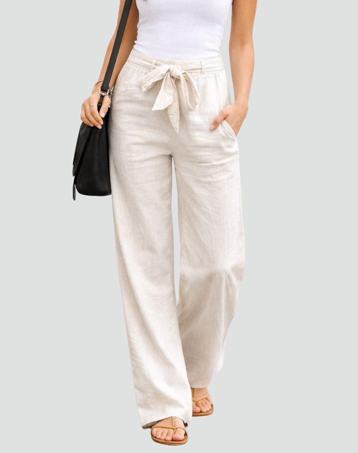 Cassia | Elegant Relaxed Wide Leg Trousers