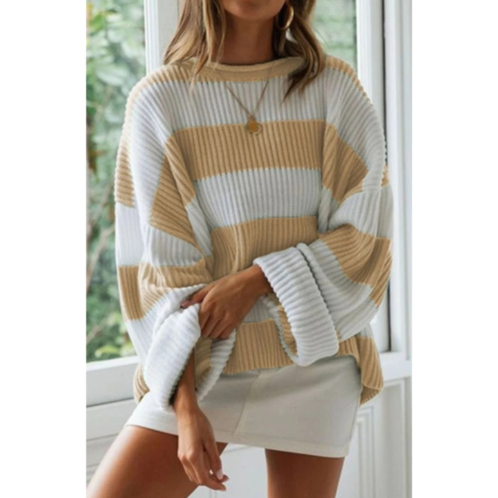 Luise oversized striped knit jumper