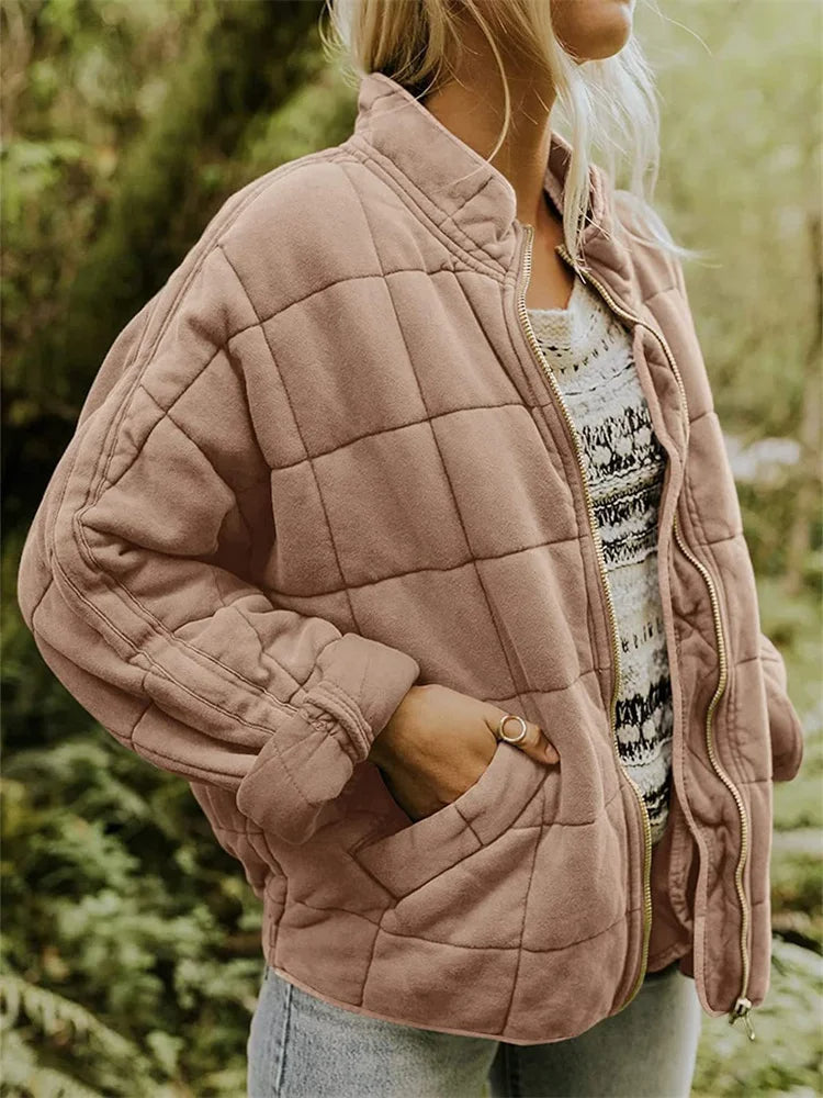 Mara zip up chic coat – image 2