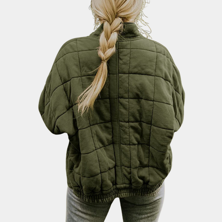 Mara zip up chic coat – image 4