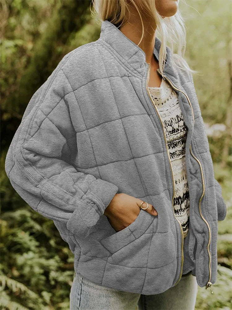 Mara zip up chic coat – image 8