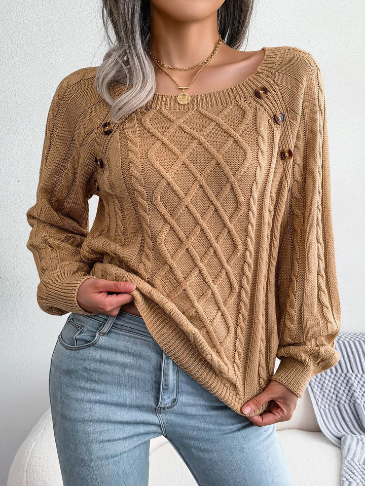 Dorit oversized cable knit jumper – image 8
