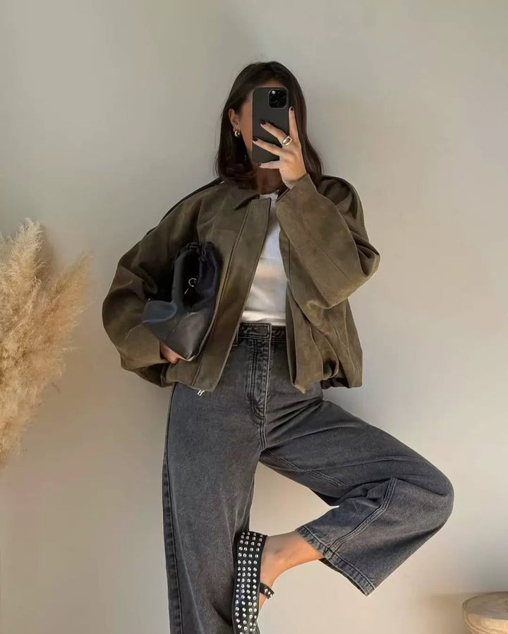 Elodie oversized tailored coat