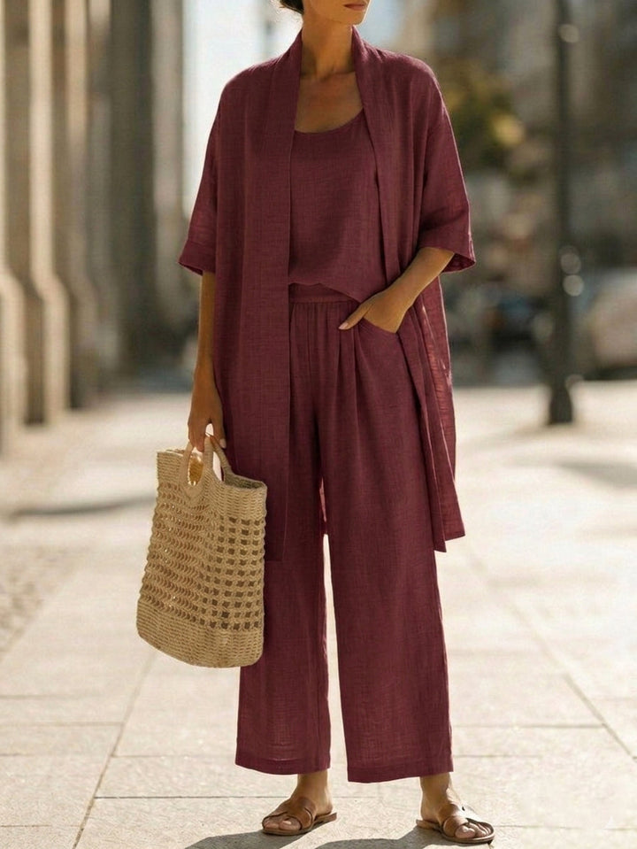 Tiril lightweight relaxed two piece set – image 25
