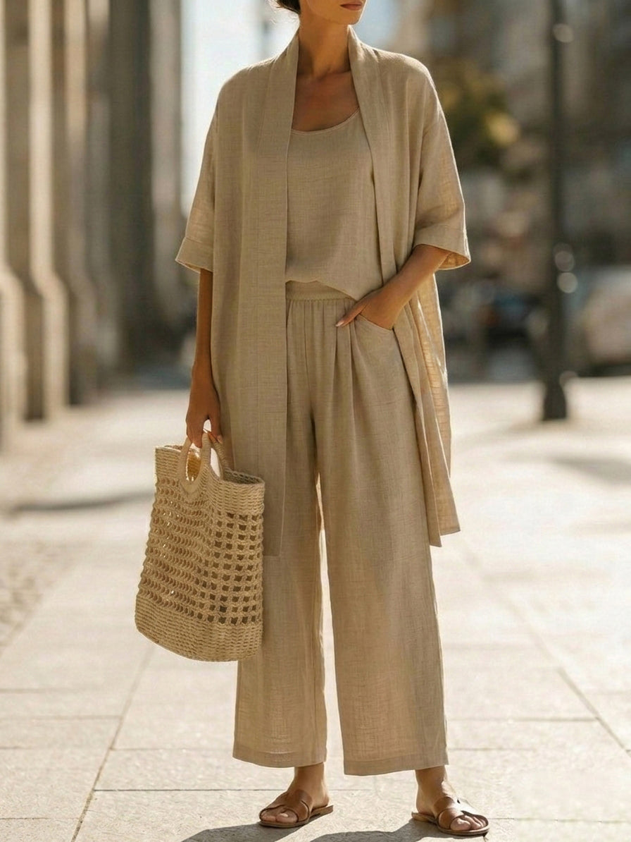 Tiril lightweight relaxed two piece set – image 10
