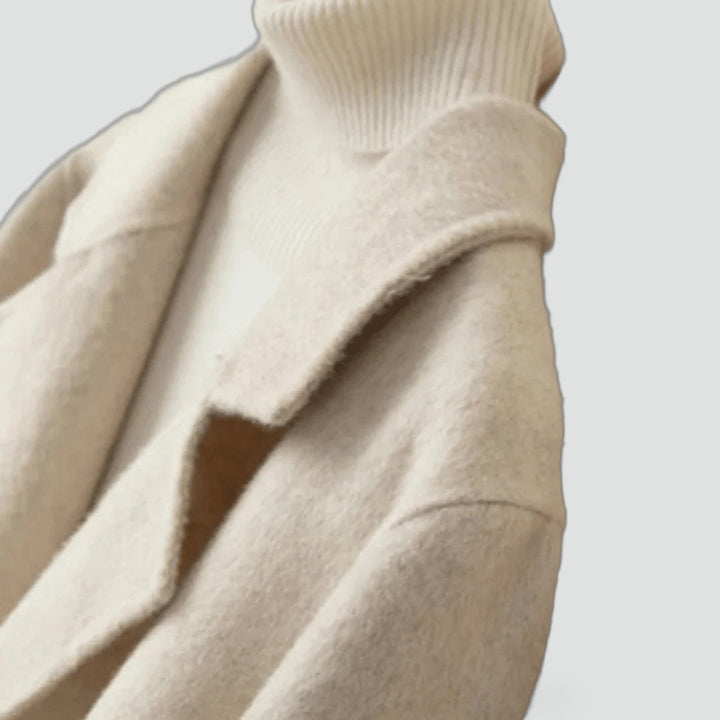Emmeline pea coat in camel